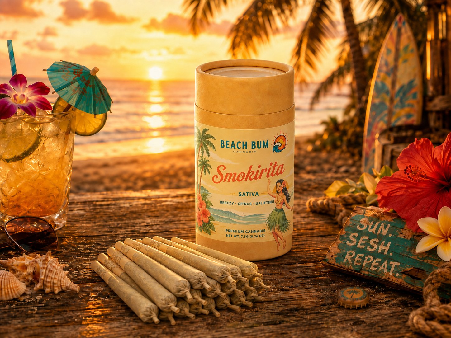 Smokirita Beach Bum Cannabis